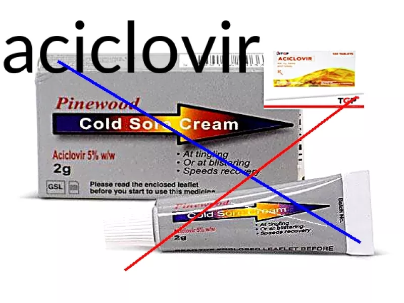 Aciclovir creme sans ordonnance